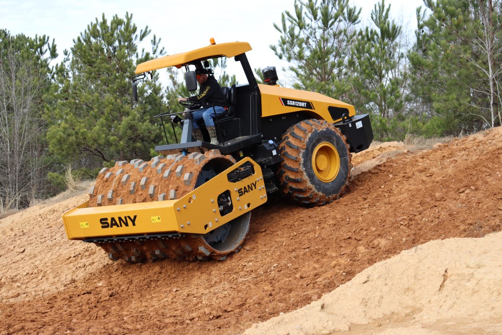 SANY SSR120HT Single Drum Roller